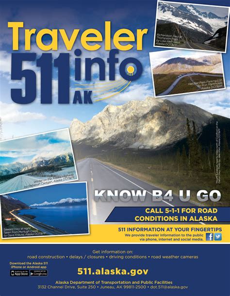 511 alaska roads - AK Weather Links 511 - Traveler Info . Login to RWIS. Southeast Alaska. Atmospheric. Pavement. Cameras. ... Thane Road Snowslide Creek North View 09/26/2023 07:00:02. Thane Road @ Middle Pass MP 2.5 ... Alaska 99811-2500. Contact Info. Site Map Policies Nondiscrimination Accessibility Employee Directory